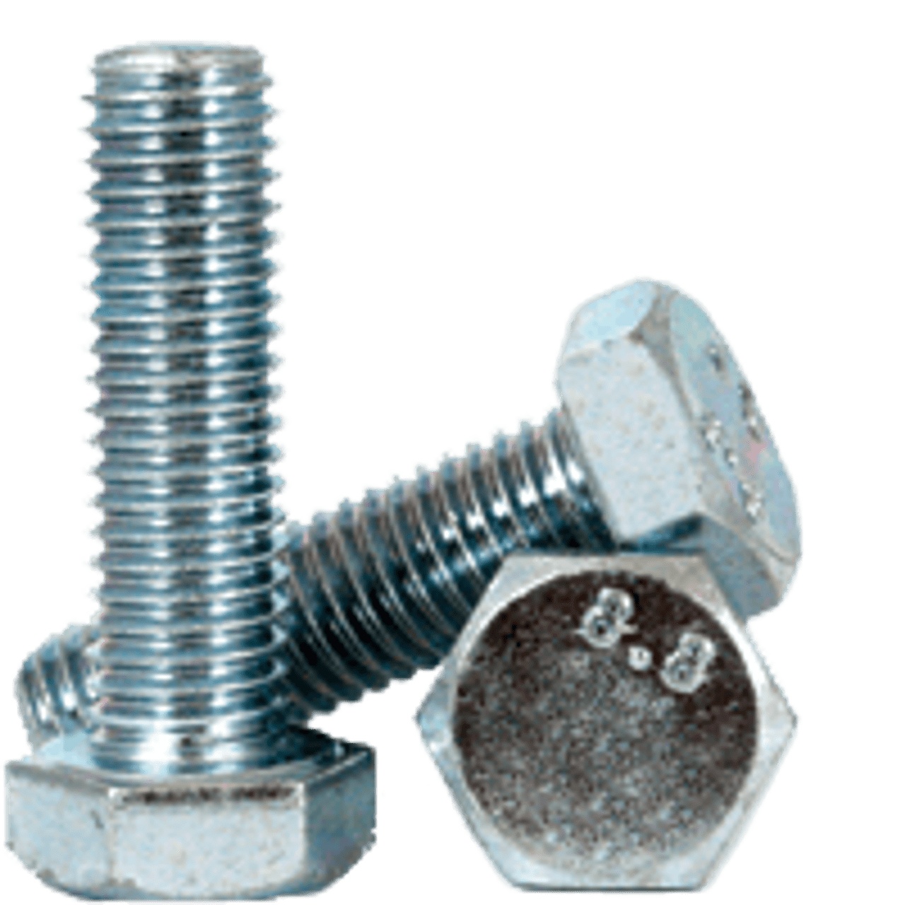 Picture of Brighton Best 482603 M24-3.00X250 mm,(Pt) Iso 4014 8.8 Hex Cap Screws & Nut Coarse Med. Carbon Zinc Cr+3